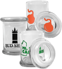 customized stash jars