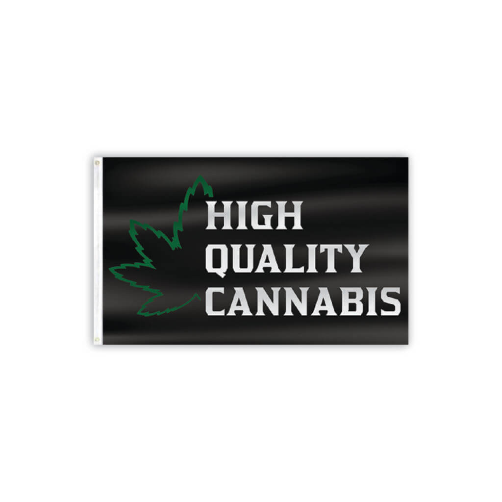 custom cannabis flag