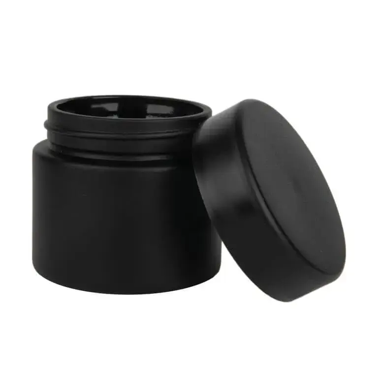 2 oz direct print jar black