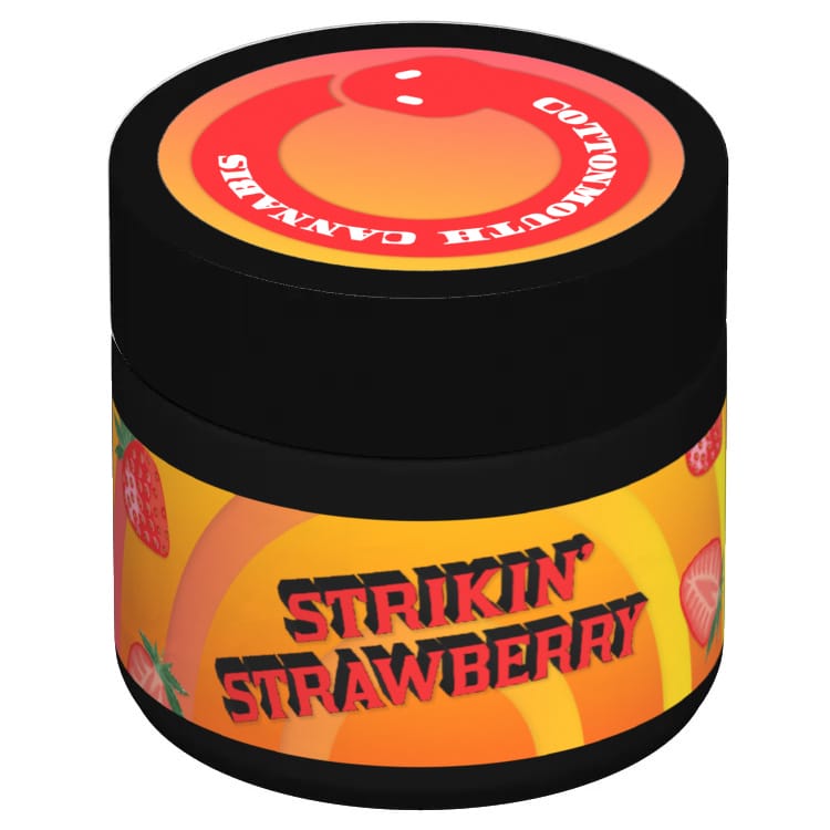 2 oz custom printed label glass jar