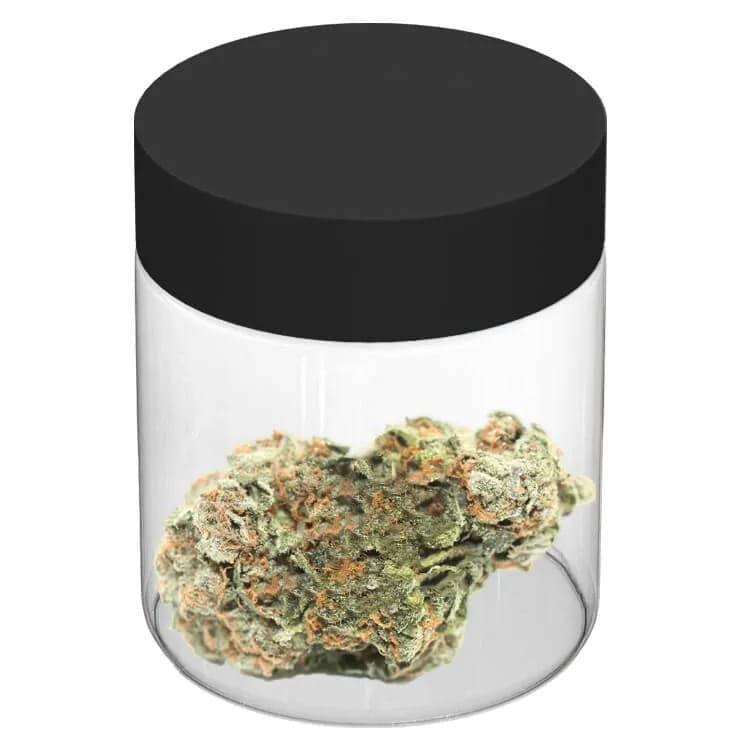 3 oz direct print jar clear