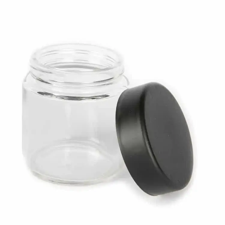 clear 3 oz direct print jar