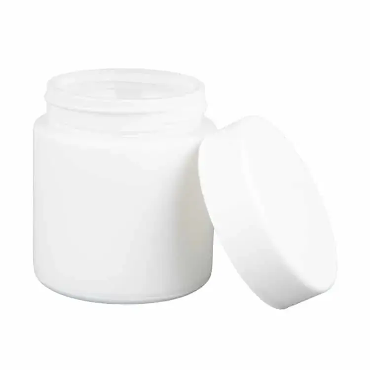 white 3 oz direct print jar