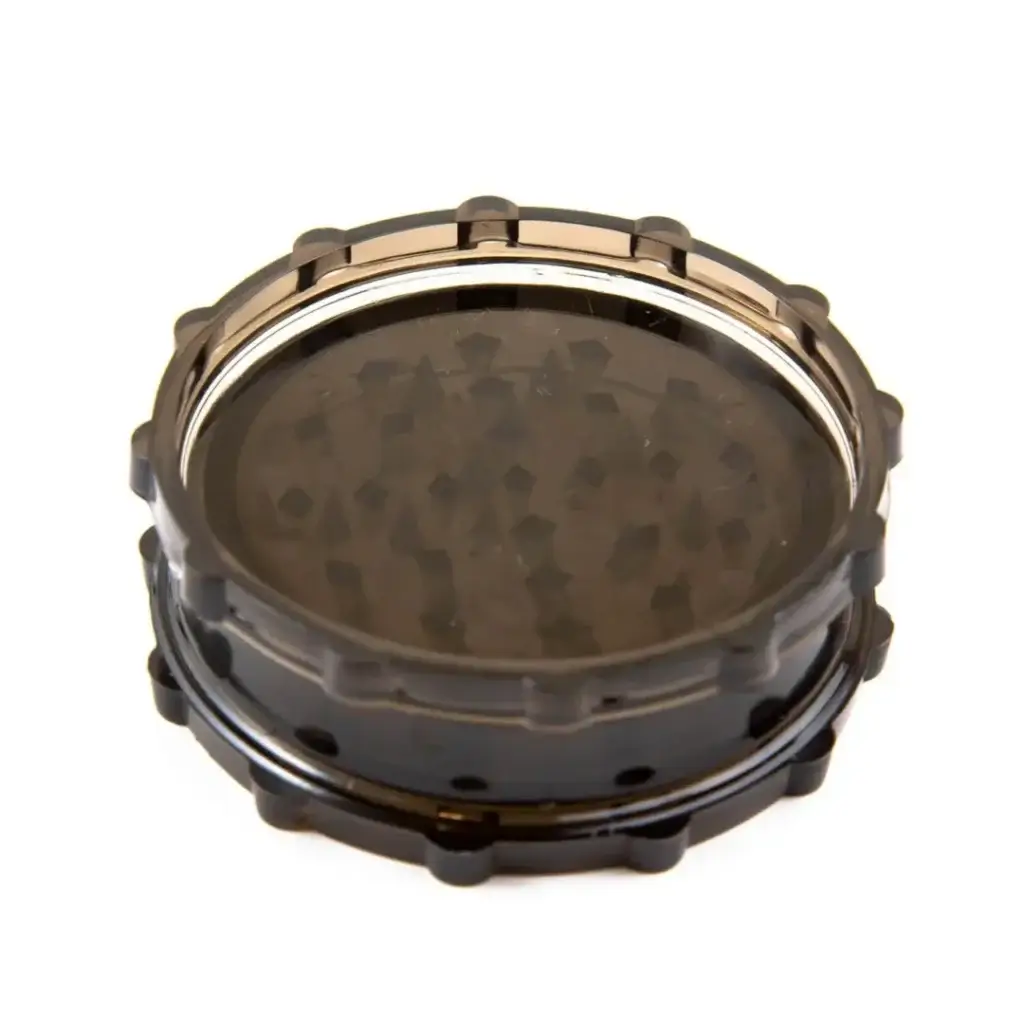 closed black plastic grinder