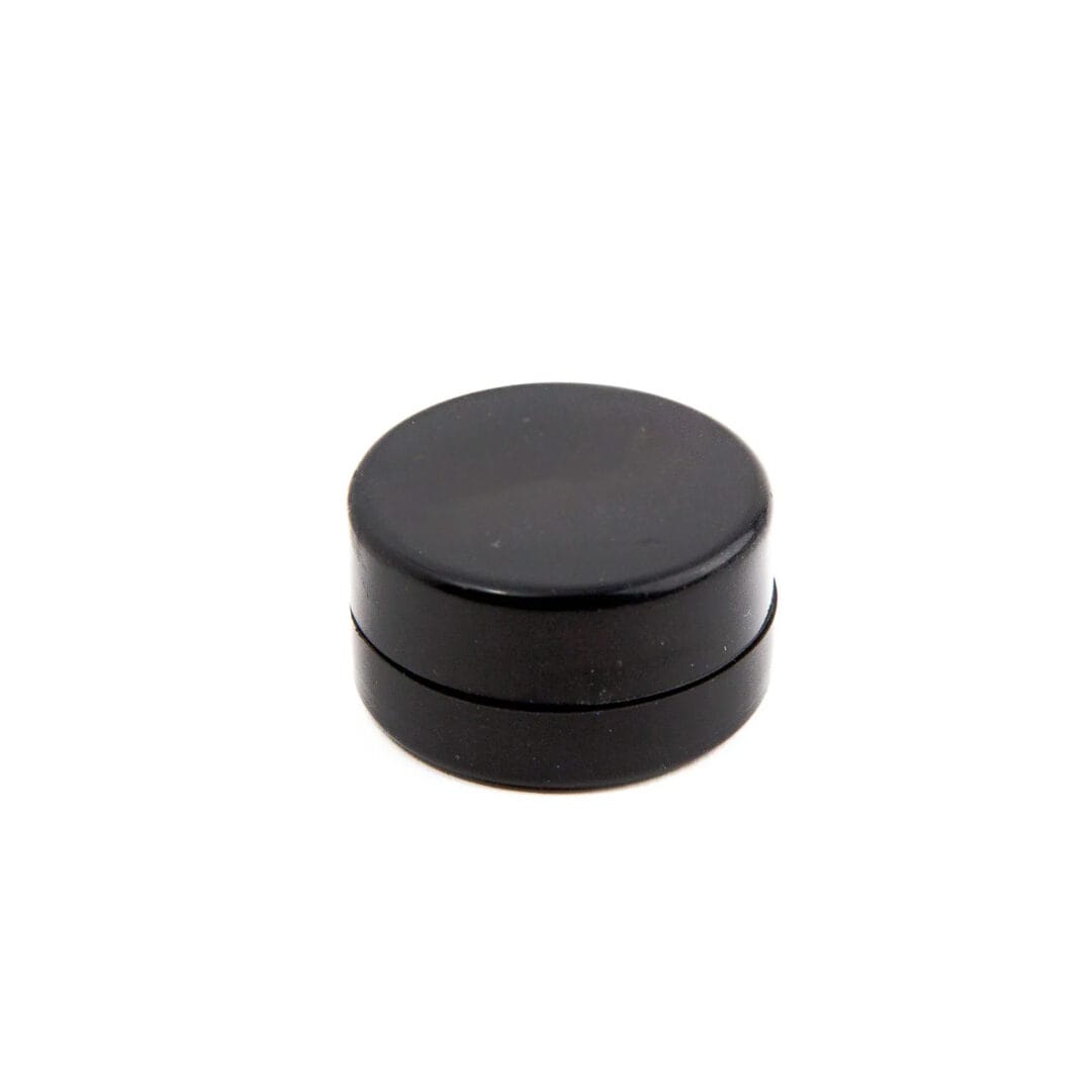 black silicone puck