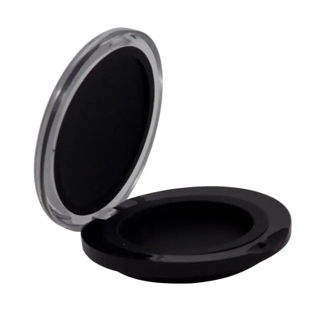 open black clamshell puck