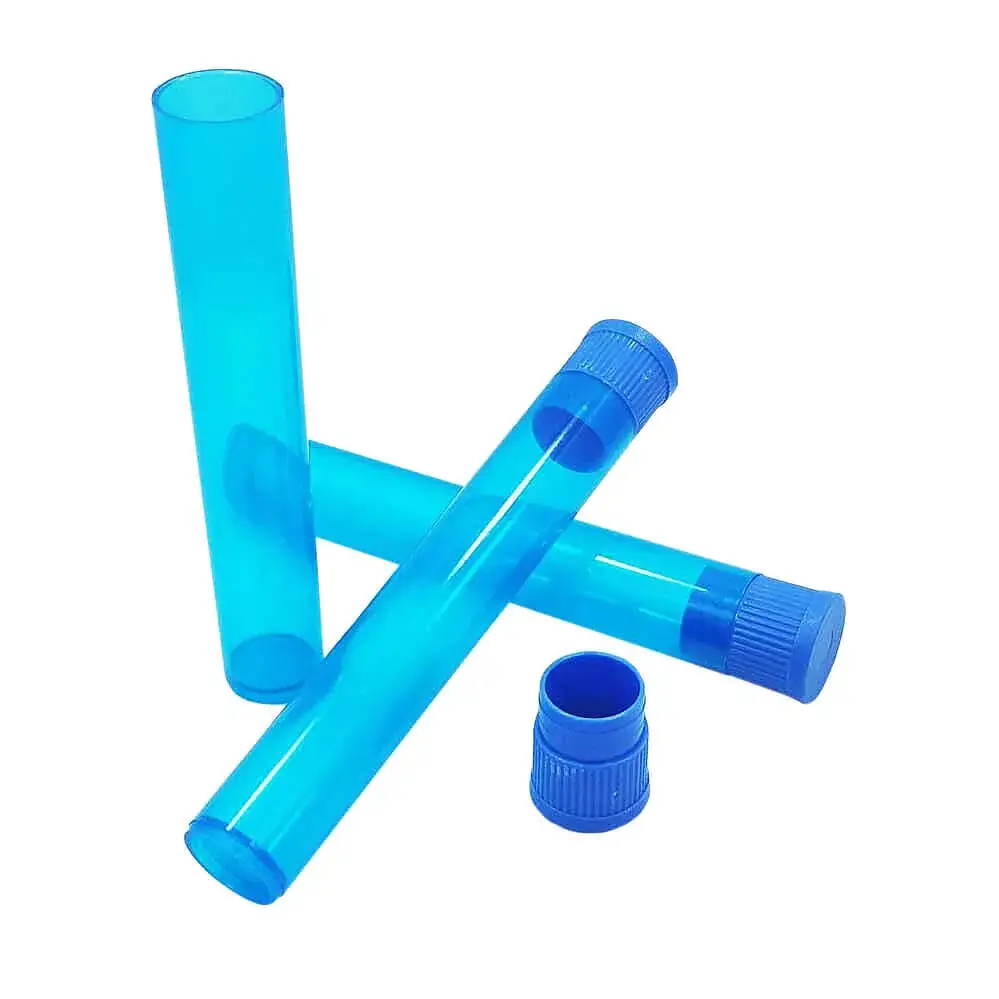 multiple blue doob tubes
