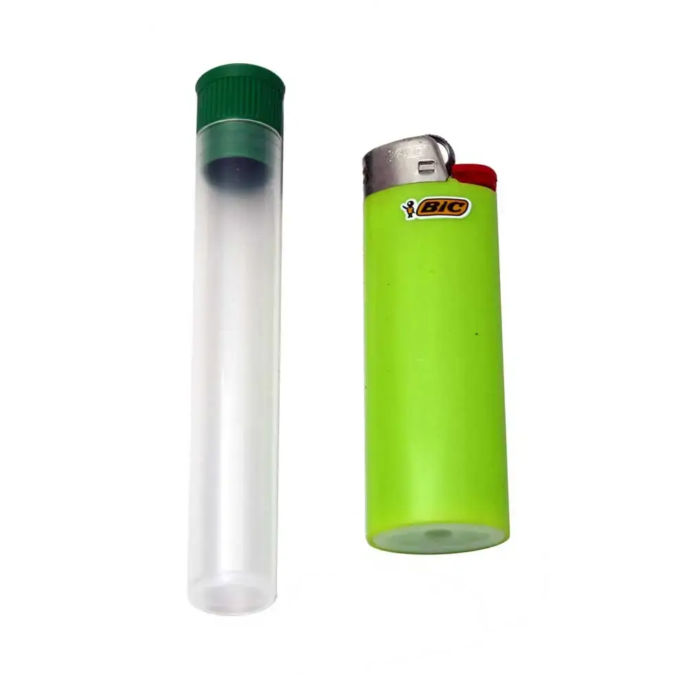 clear doob tube with lighter for scale