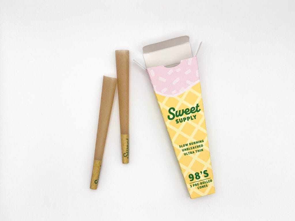 custom pre-roll cone 3 pack with cones