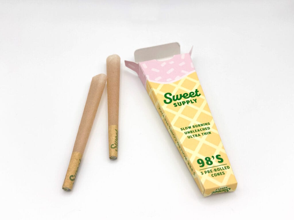 custom pre-roll cone 3 pack with cones