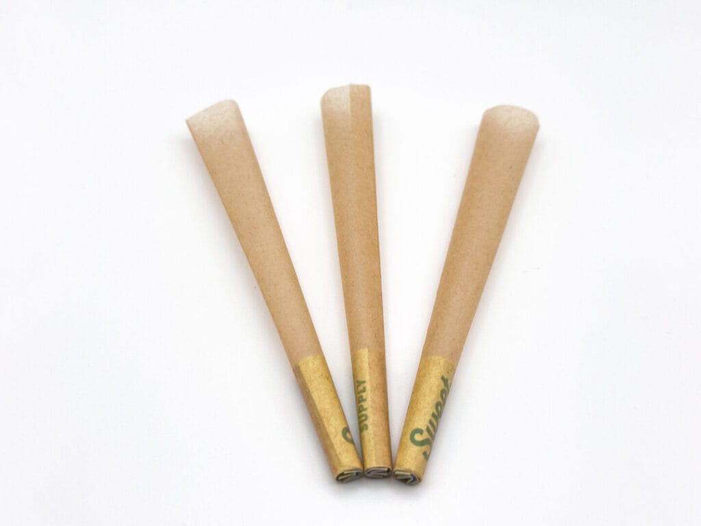 3 pre-roll cones