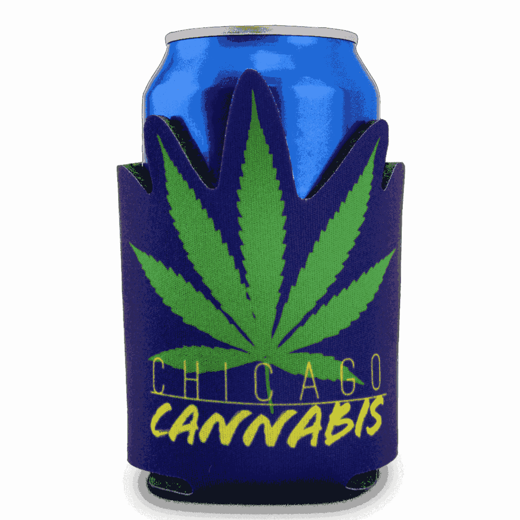 leaf shaped custom drink hugger