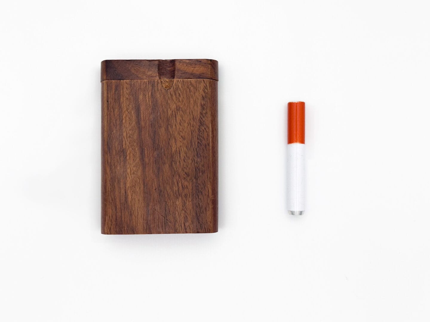 Wooden dugout with one hitter