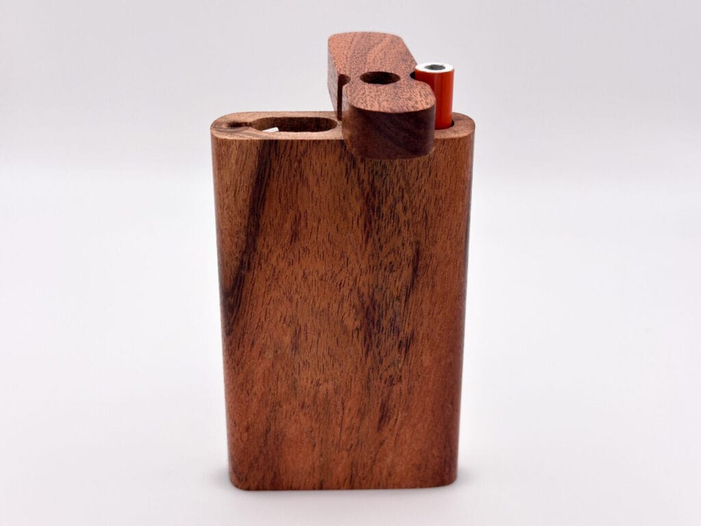 Wooden dugout with one hitter and poker