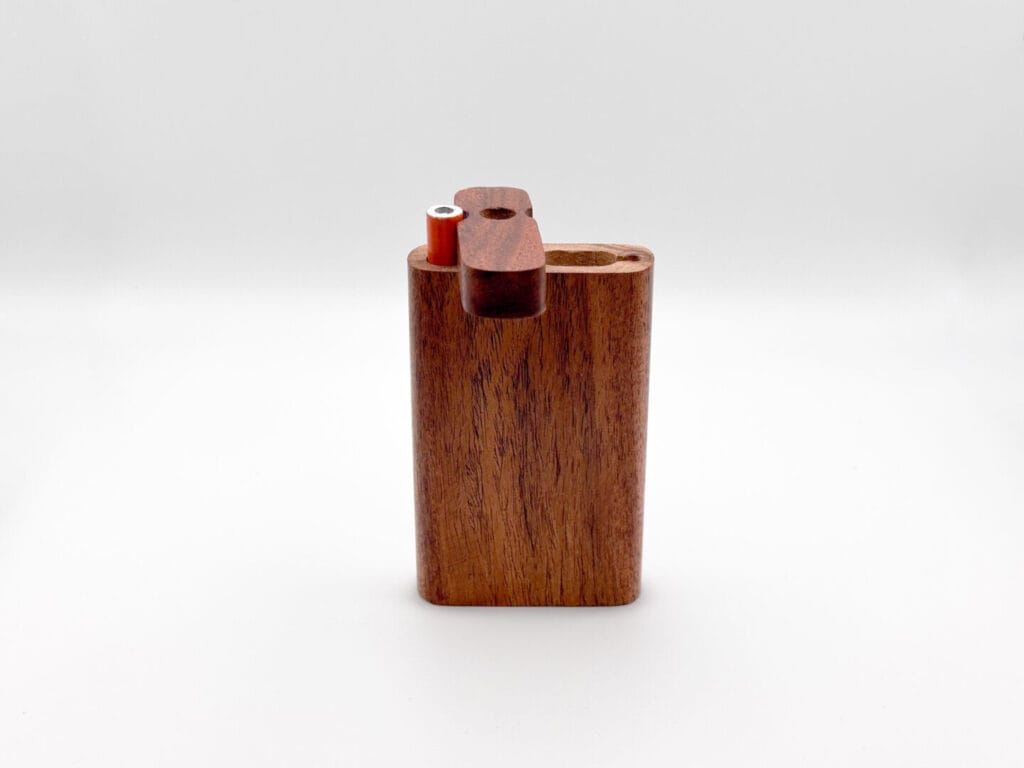 Wooden dugout with one hitter and poker