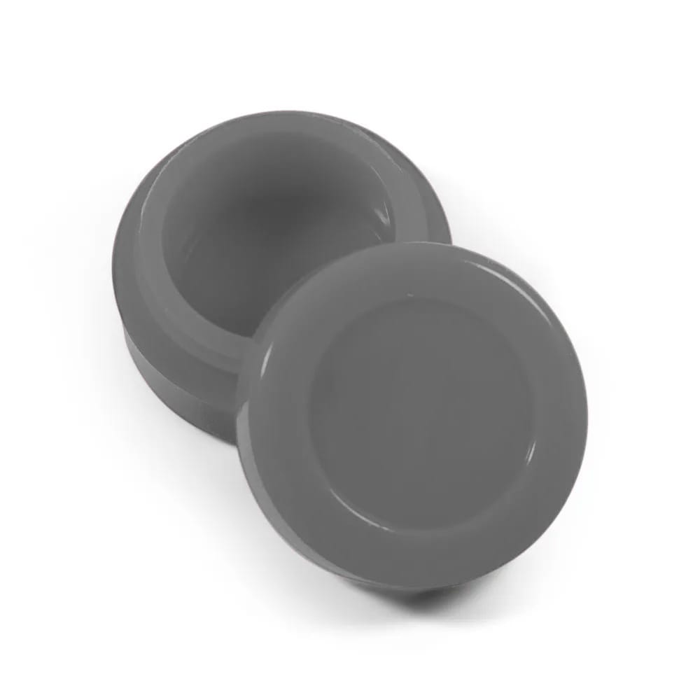 gray silicone puck