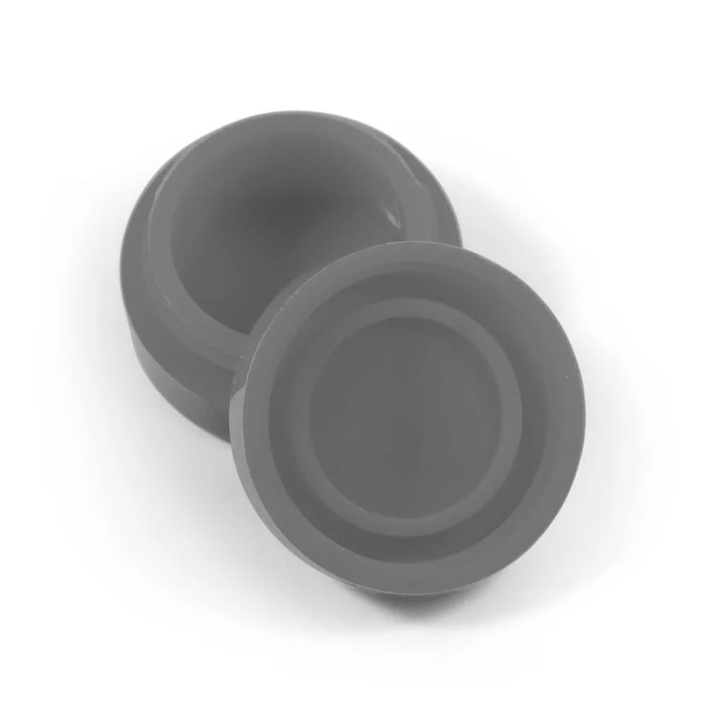 gray silicone puck