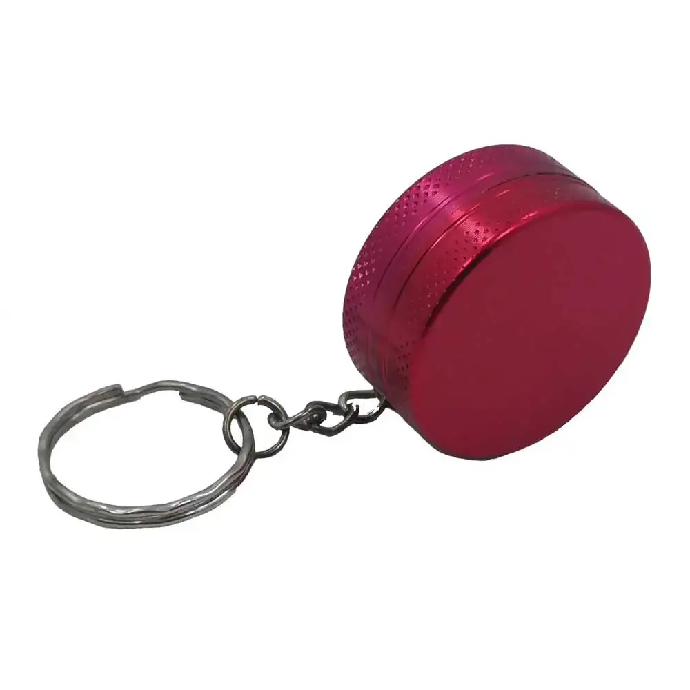 red keychain grinder