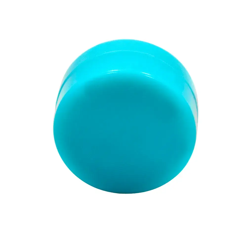 teal silicone puck