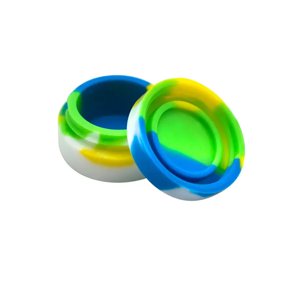mixed color silicone puck