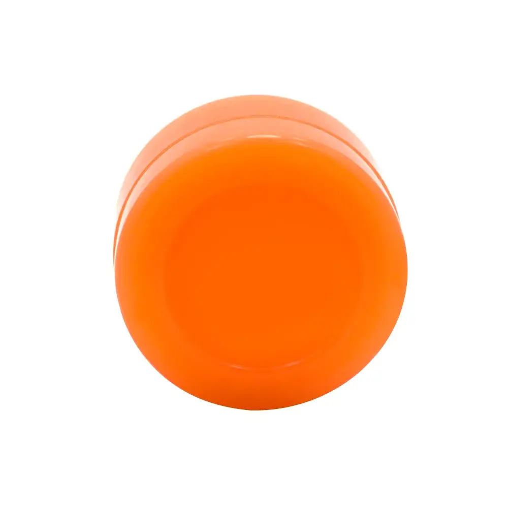 orange silicone puck