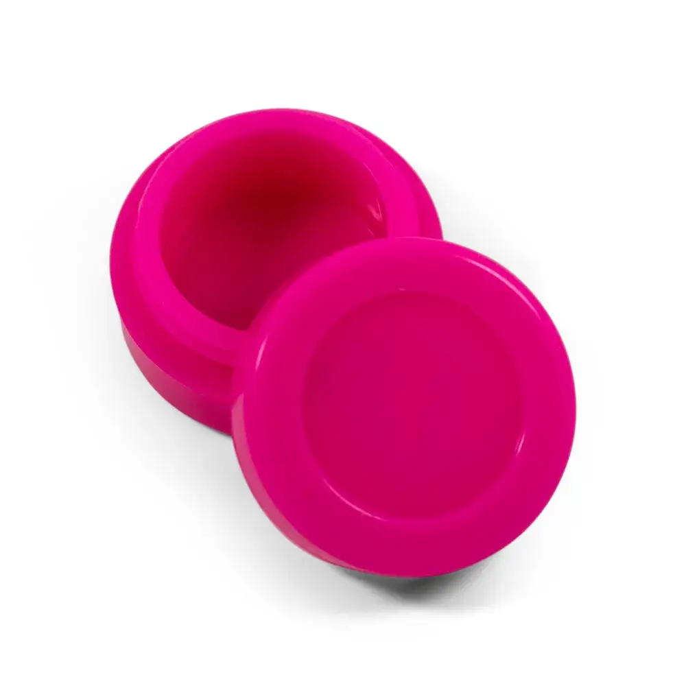 pink silicone puck