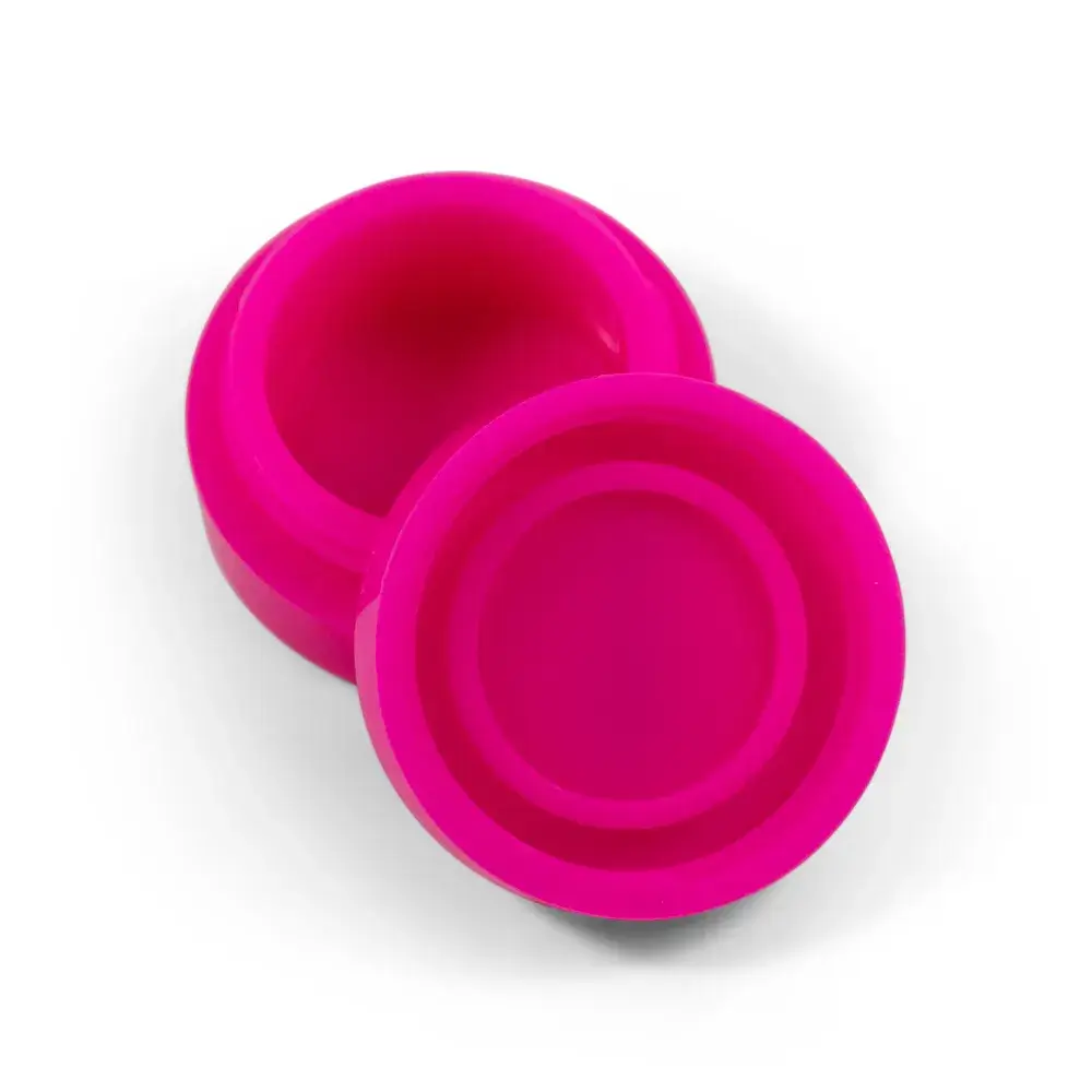 pink silicone puck