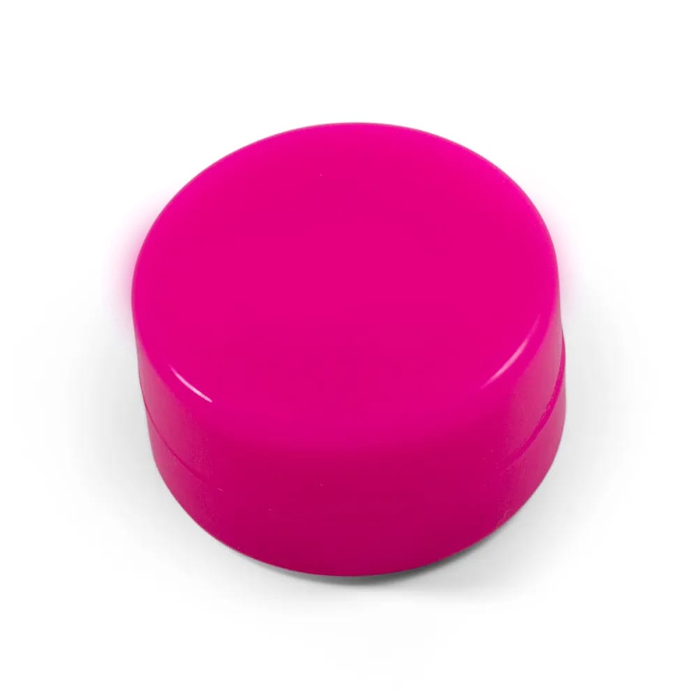 pink silicone puck