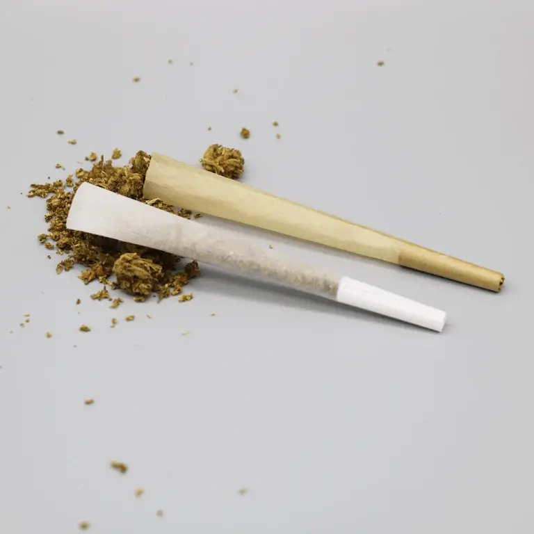 unbleached and rice pre-roll cones