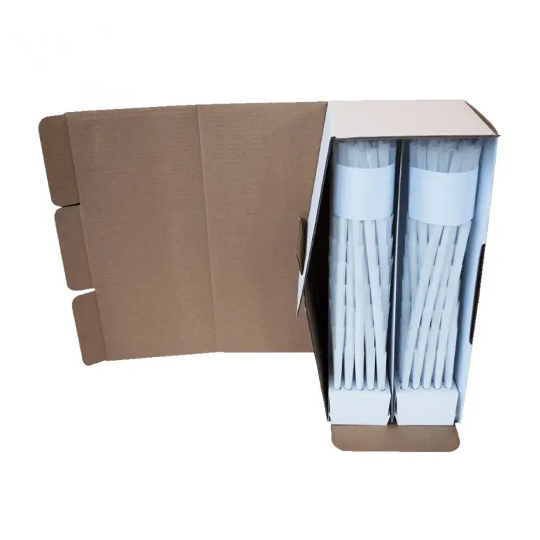 rice pre-roll cones packaged up