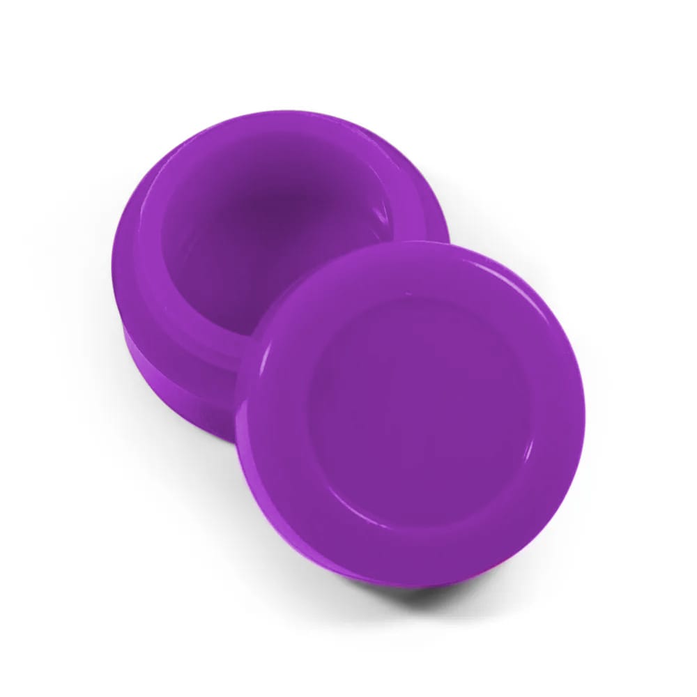 purple silicone puck