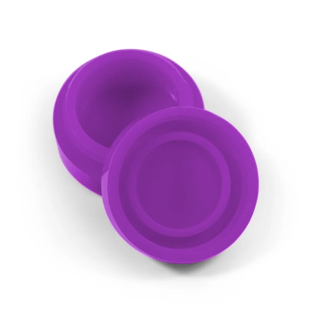 purple silicone puck