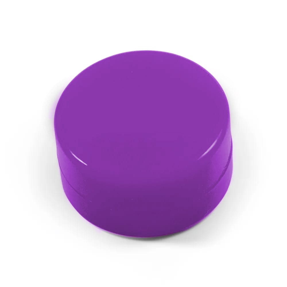purple silicone puck