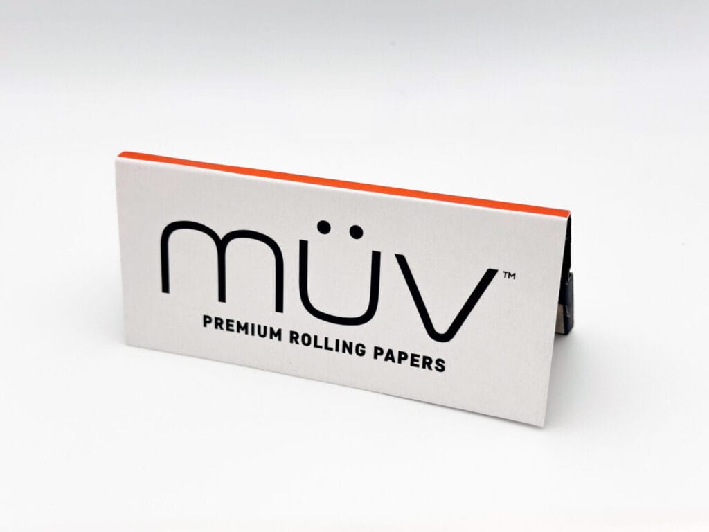 front of custom pack of rolling papers