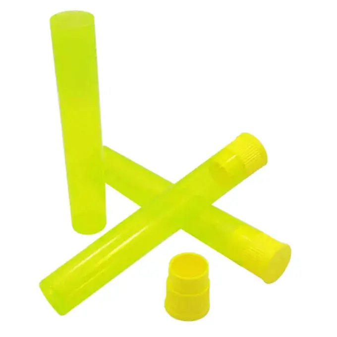 multiple yellow doob tubes