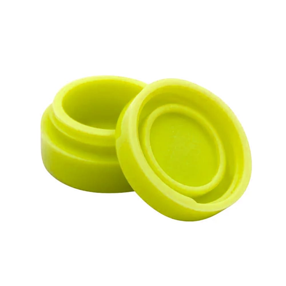 yellow silicone puck